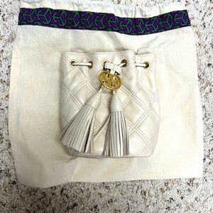Tory Burch Soft Mini Fleming Bucket Bag